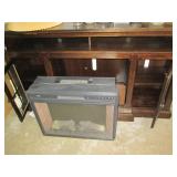 Dark tone Wood entertainment consol...