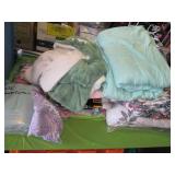 Nice variety of throw blankets, com...
