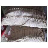 Neutral tone accent pillow lot (tot...