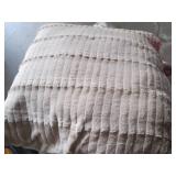 Neutral tone accent pillow lot (tot...