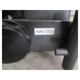 Metal framed safety side rail for a...