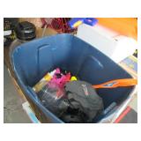 Pet toys and supplies plus assorted...