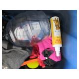 Pet toys and supplies plus assorted...