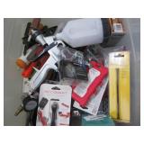 Large variety of hand tools, drawer...