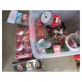 Christmas ornaments and assorted ho...