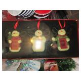 Christmas ornaments and assorted ho...