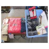 Variety of pantyhose, socks and sho...