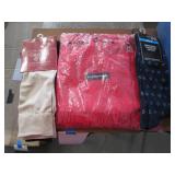Variety of pantyhose, socks and sho...