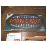 LED Man Cavr wall sign and other mi...