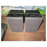 Variety of Sony Speakers, CD case, ...