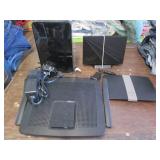 4-assorted wi-fi routers that are s...