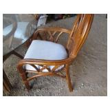 5pc Wicker Round table and chair se...