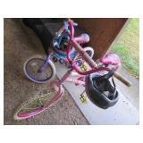 Pair of assorted size girl directed...
