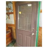 3 assorted Insulated Exterior doors...
