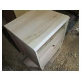 Light tone Wood grain style end tab...