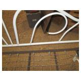 Tubular Off-White Metal daybed fram...