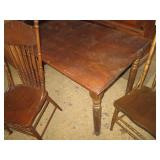 Trio of Vintage wood spindle style ...