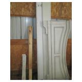 Shabby Chic style foot board and si...