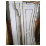 Shabby Chic style foot board and si...
