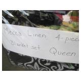 Queen size bed spread, blanket and ...