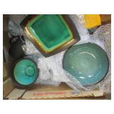 Huge supply of stoneware plates, bo...