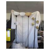 Freestanding floor lamp ensemble...
