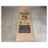 80 X 24 Shaker White 1-Panel Slab Door