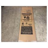 80 X 24 Shaker White 1-Panel Slab Door