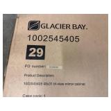 Glacier Bay 48 X 31 Tri-View Mirror Cabinet