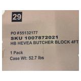 Hevea Buther Block Countertop 4Ft