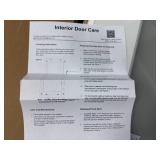 Frosted Glass Interior Door - 48 X 80