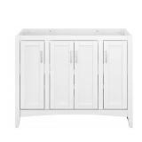 Tilton 42In Folding Bath Vanity Cabinet W/O Top