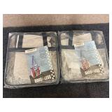 2 Transparent Security Tote Bags