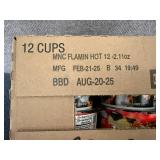 12 Cups Of Cheetos Flaming Hot