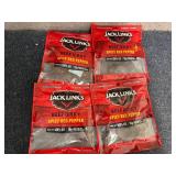4 Bags Of Jack Links Beef Jerky - Spicy Red Pepper