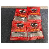 4 Bags Of Jack Links Beef Jerky - Spicy Red Pepper
