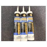 3 Tubes Of Paintable Silicone