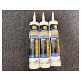 3 Tubes Of Paintable Silicone