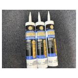 3 Tubes Of Paintable Silicone