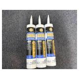 3 Tubes Of Paintable Silicone