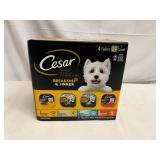 24x 3.5oz Cesar Breakfast & Dinner Dog Food