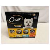 24x 3.5oz Cesar Breakfast & Dinner Dog Food