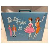 1963 Mattel Barbie & Midge Doll Case Filled with Clothes & Accessories