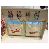 1963 Mattel Barbie & Midge Doll Case Filled with Clothes & Accessories
