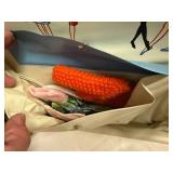 1963 Mattel Barbie & Midge Doll Case Filled with Clothes & Accessories