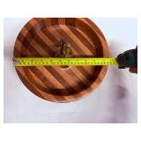 Wooden Nut Bowl & Cracker