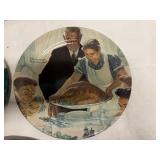 3 of 4 Norman Rockwell Freedom Plates