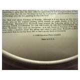 3 of 4 Norman Rockwell Freedom Plates