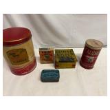 Vintage Metal Containers