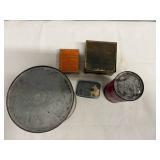 Vintage Metal Containers